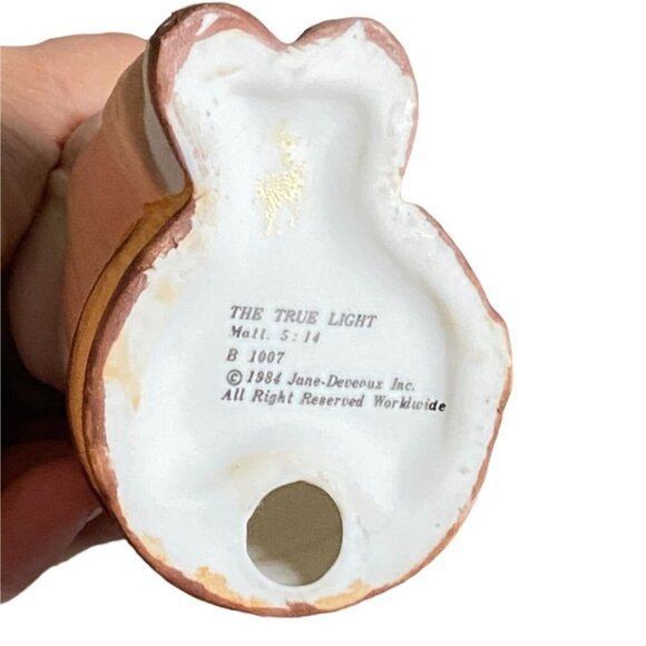 VTG 1984 "The True Light" Matthew 5:14, Jane-Deveaux Inc 5 inch Figurine - Picture 8 of 8